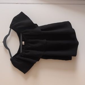 Aritzia Wilfred Promener Off the Shoulder Blouse